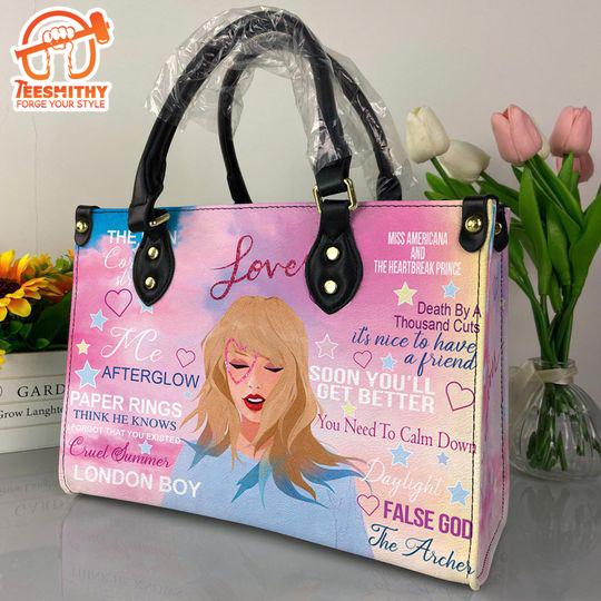 Vintage Taylor Swift Leather Bags, Taylor Swift Leather Bags