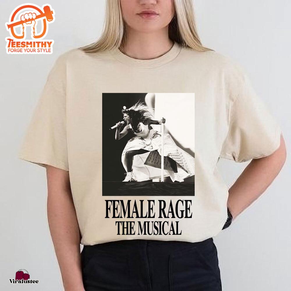 Vintage The Eras Tour Taylor Swift Femail Rage The Musical T Shirt