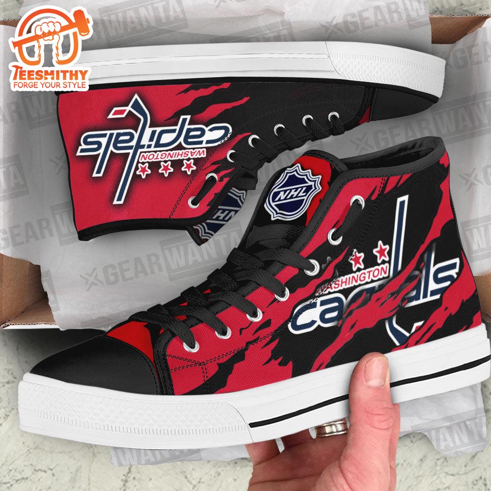 Washington Capitals High Top Shoes Custom For Fans