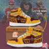 Washington Commanders Air Jordan 1 Shoes