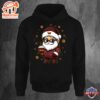 Washington Commanders Santa Christmas Football Hoodie