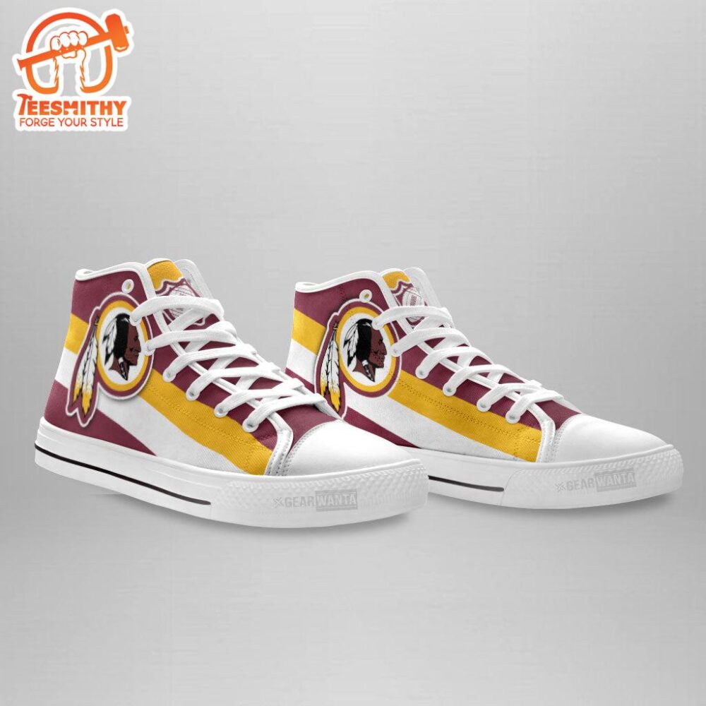 Washington Redskins High Top Shoes Custom