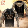 Washington Redskins Personalized Hoodie Camo Hunting Perfect Gift  Gift Christmas