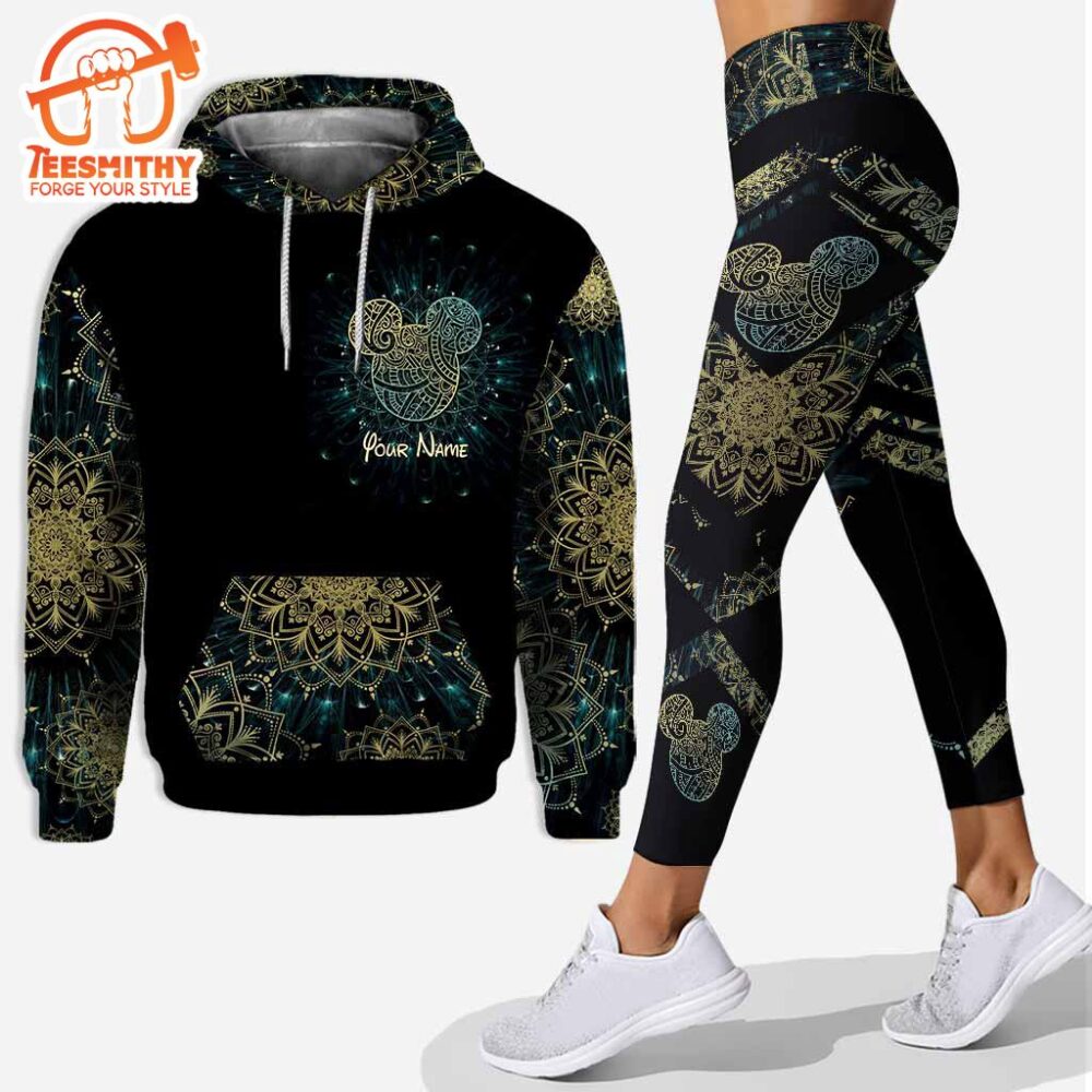 We Are Never Too Old For Magic Mandala Mickey Mouse Ears – Personalized Hoodie and Leggings