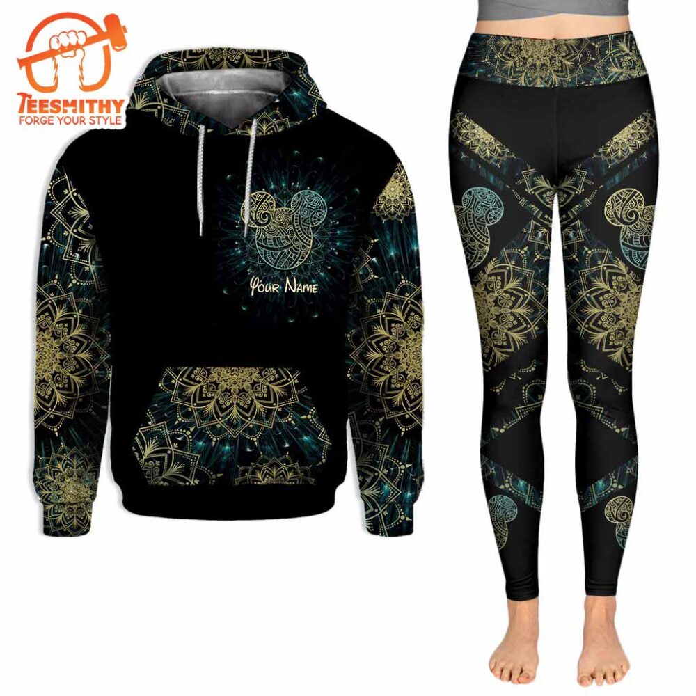 We Are Never Too Old For Magic Mandala Mickey Mouse Ears – Personalized Hoodie and Leggings