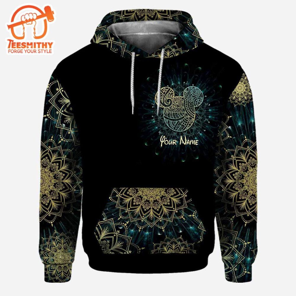 We Are Never Too Old For Magic Mandala Mickey Mouse Ears – Personalized Hoodie and Leggings