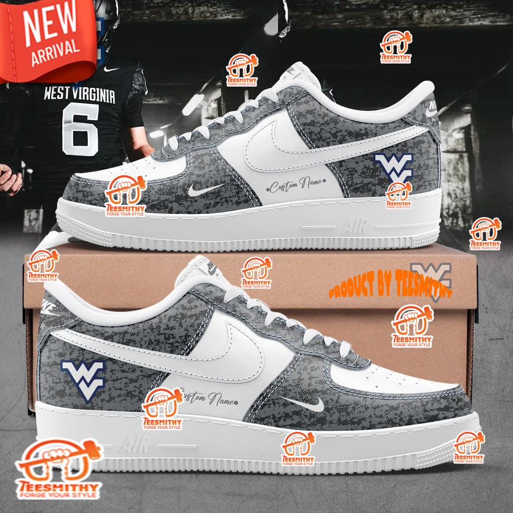 West Virginia Football x Nike Limited Edition Air Force 1 Shoes