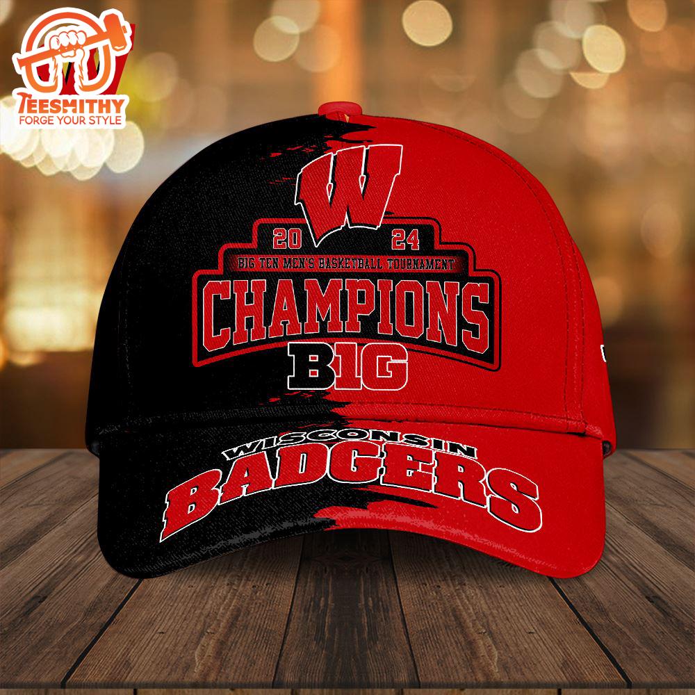 Wisconsin Badgers Men’s Basketball Classic Cap Gift Christmas For Fans