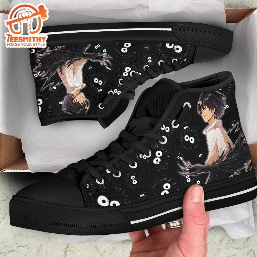 Wizard Howl Sneakers Ghibli High Top Shoes Custom