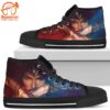 Wonder Woman High Top Shoes Sneakers Gift