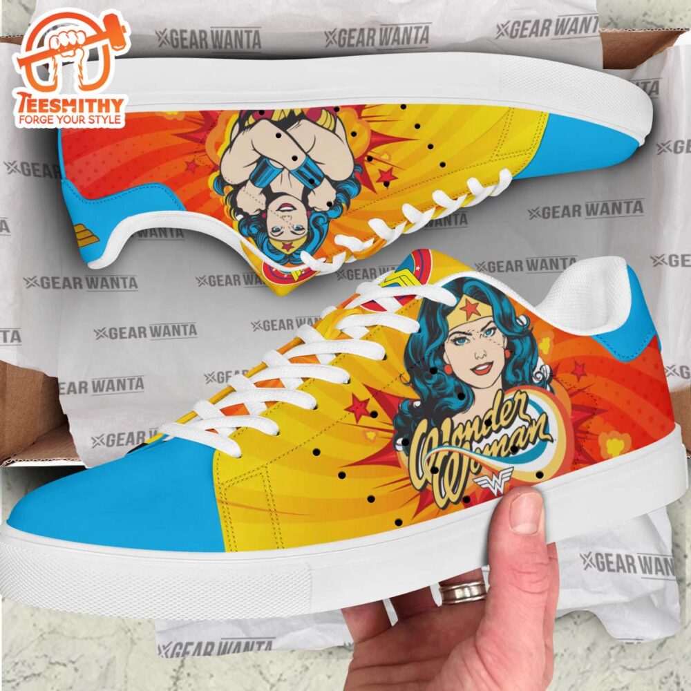 Wonder Woman Stan Smith Shoes For Kid