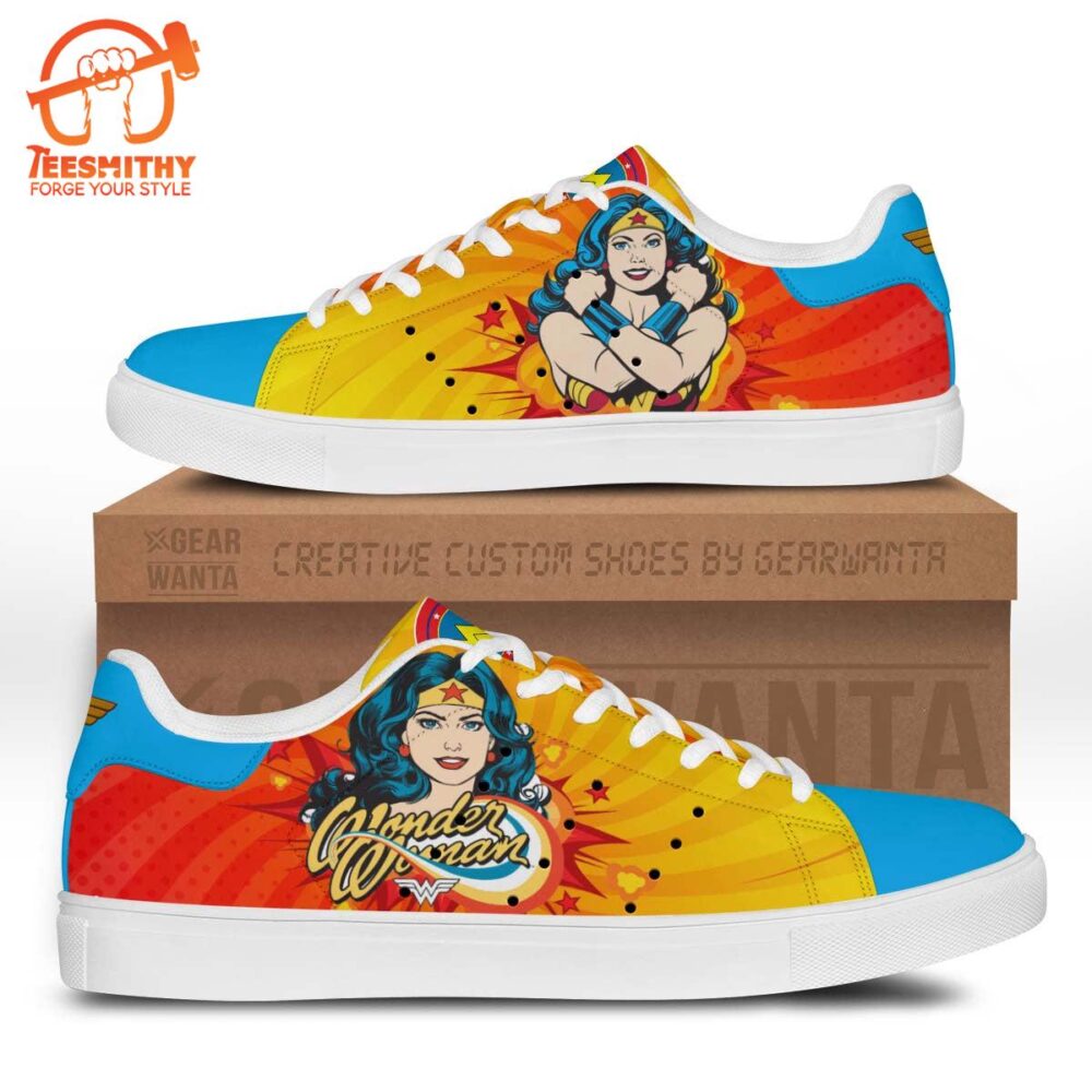 Wonder Woman Stan Smith Shoes For Kid