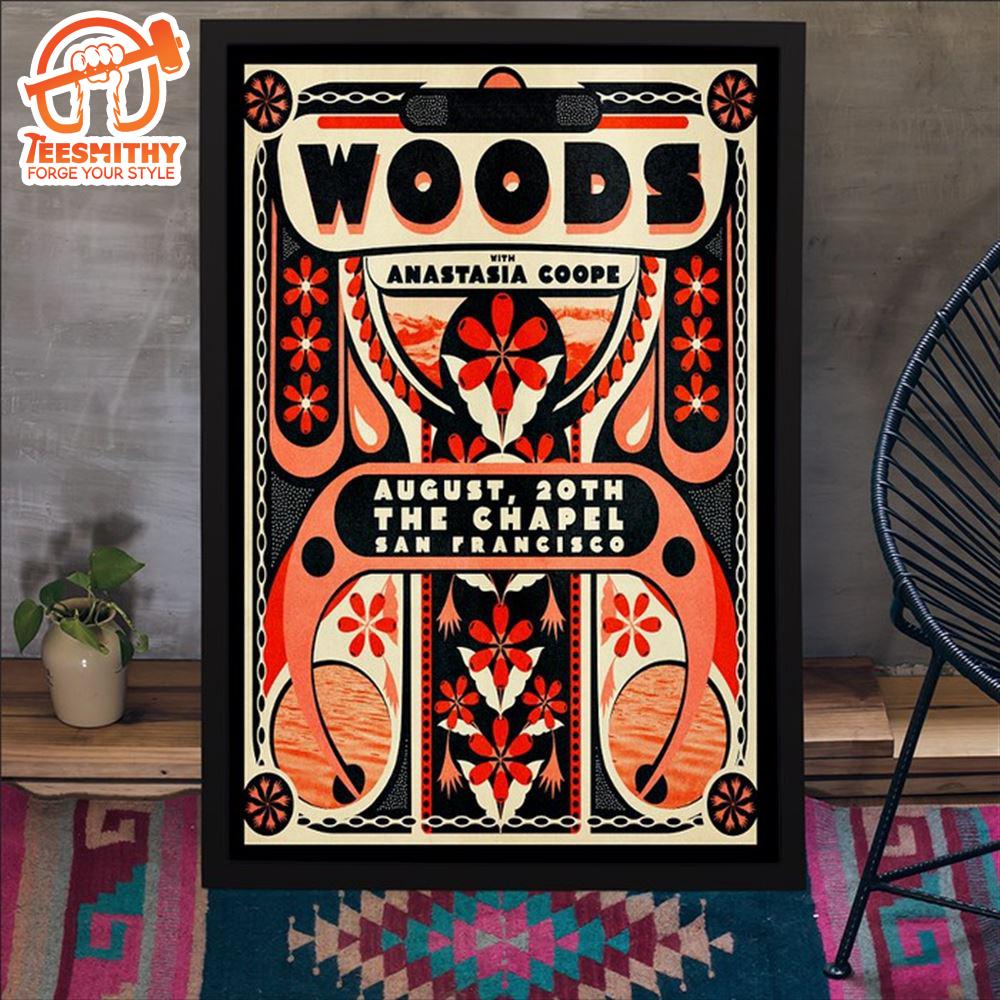 Woods Aug 20 2024 The Chapel In San Francisco CA Poster Canvas