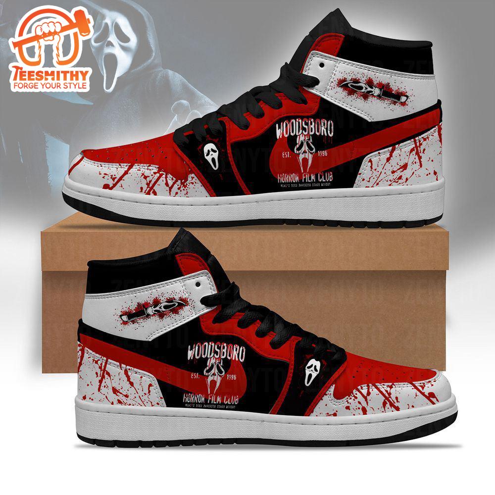 Woodsboro Horror Film Club Air Jordan 1 Sneakers