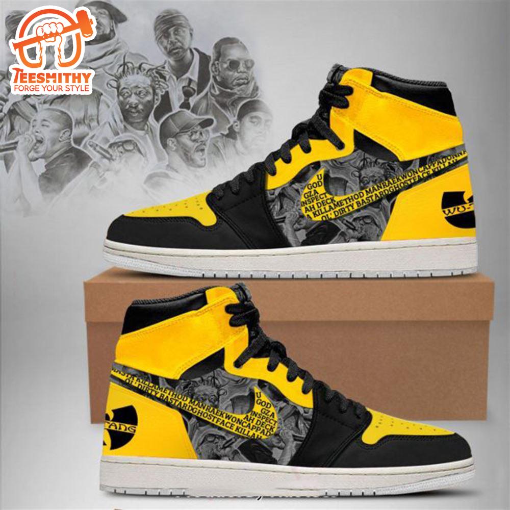 Wu Tang Clan Air Jordan High Top Sneakers Shoes