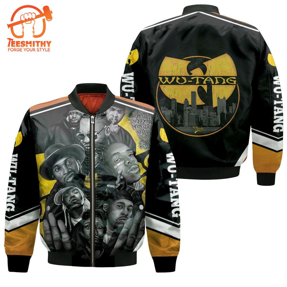 Wu Tang Clan Legend Hip Hop Rapper For Fan Bomber Jacket  Gift Christmas