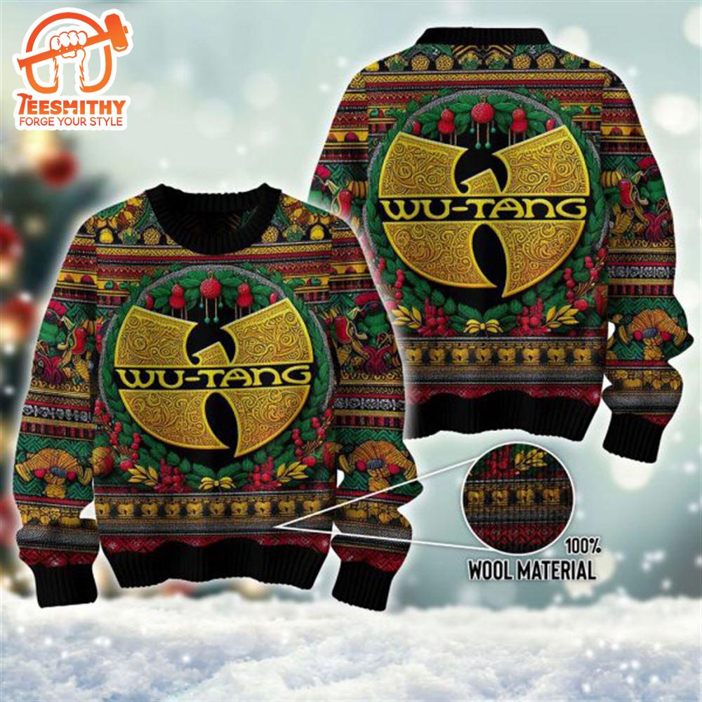 Wu-Tang Clan Ugly Sweater Wool Material