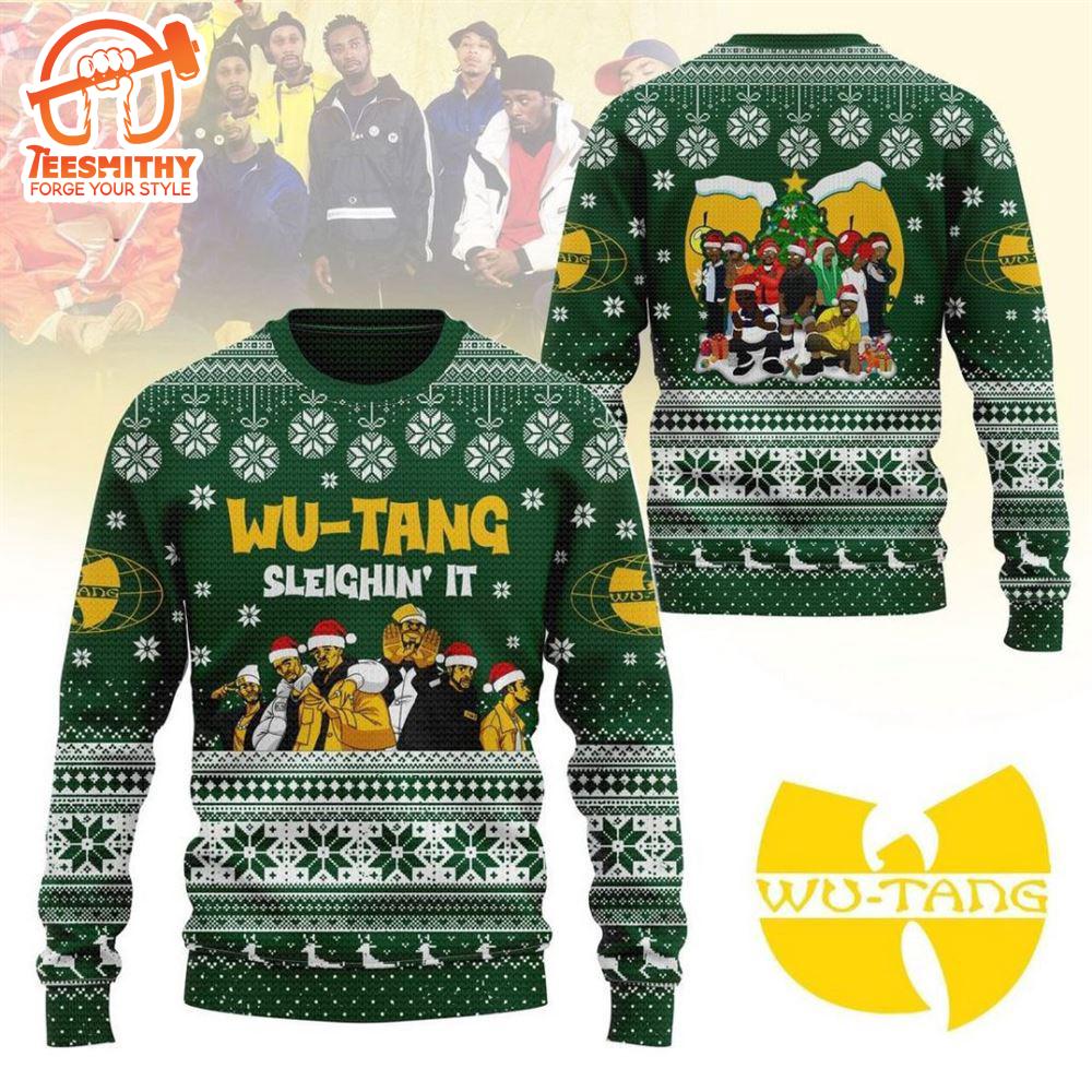 Wu-Tang Sleighin It Ugly Christmas Sweater