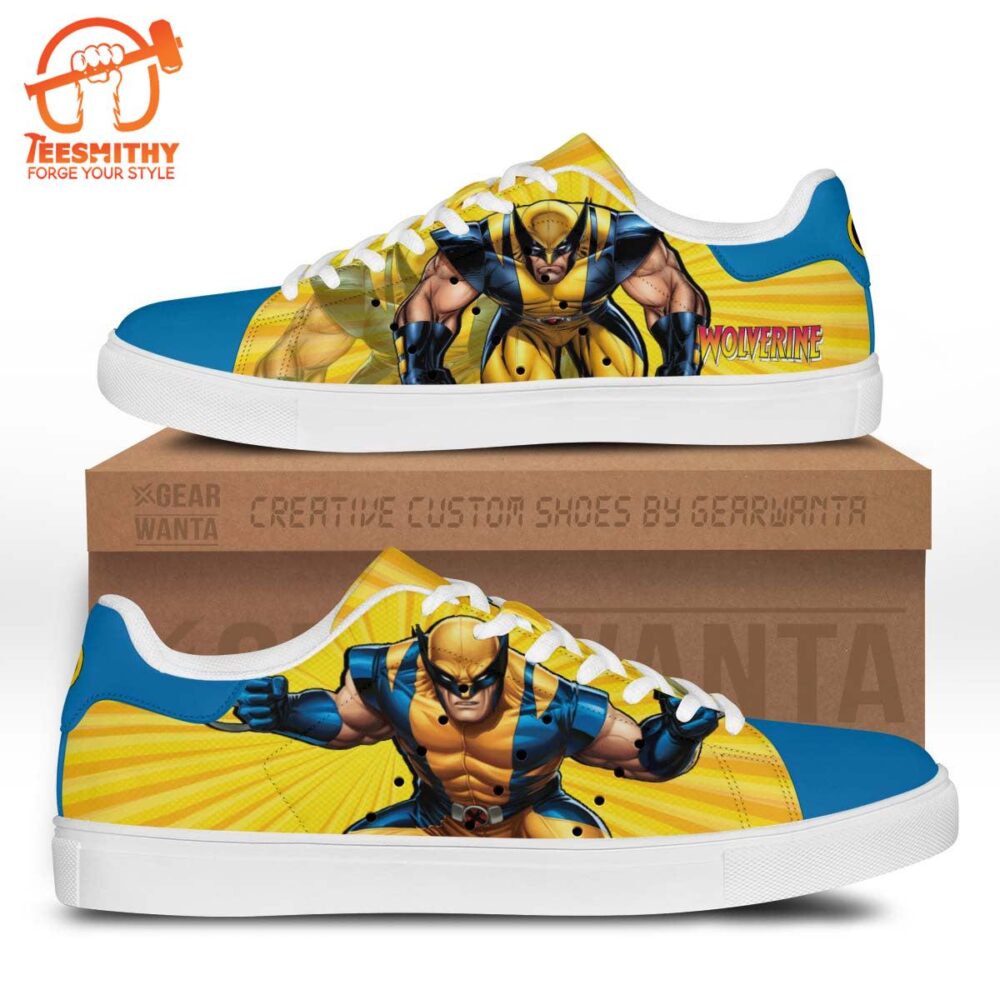 X-Men Wolverine Stan Smith Shoes For Kid