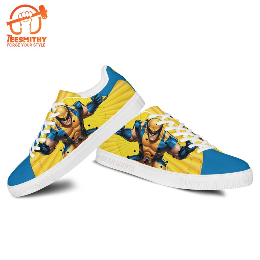 X-Men Wolverine Stan Smith Shoes For Kid