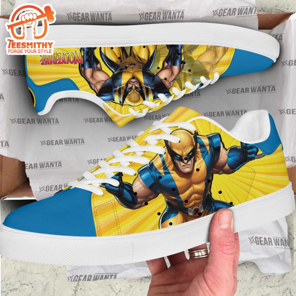 X-Men Wolverine Stan Smith Shoes For Kid