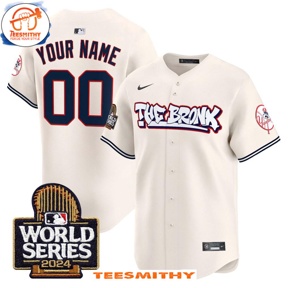 Yankees The Bronx 2024 World Series Vapor Premier Limited Jersey