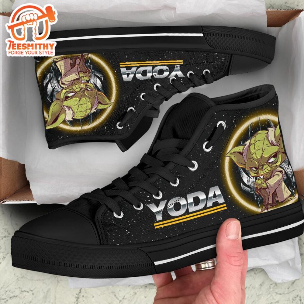 Yoda High Top Shoes Custom