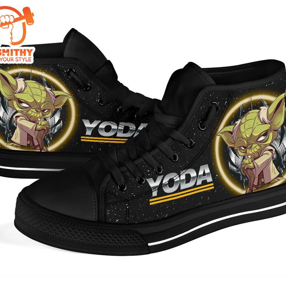 Yoda High Top Shoes Custom