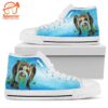 Yorkshire Terrier Shoes High Top For Women Lover