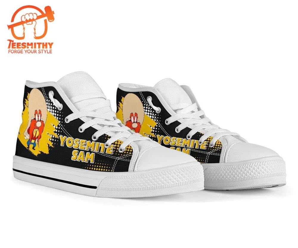 Yosemite Sam High Top Shoes For Fan