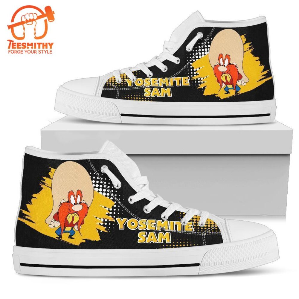 Yosemite Sam High Top Shoes For Fan