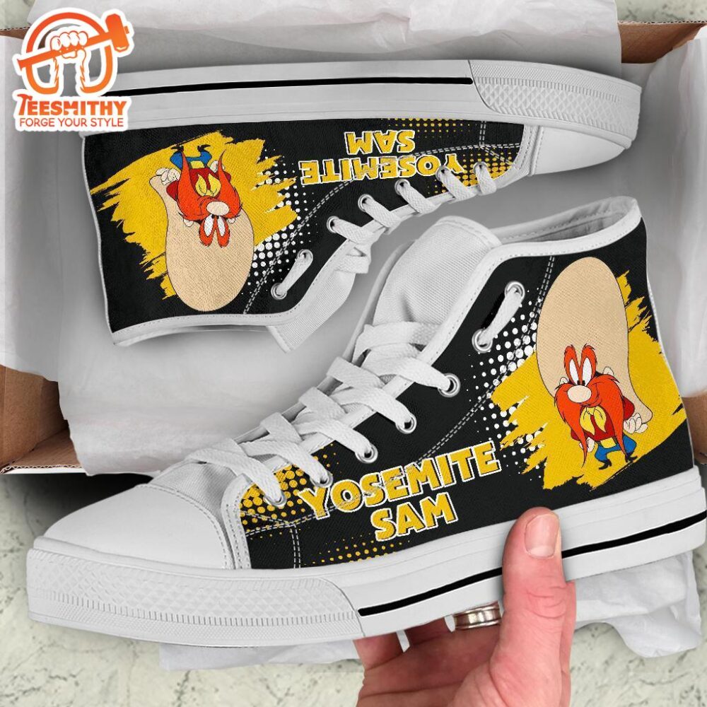 Yosemite Sam High Top Shoes For Fan