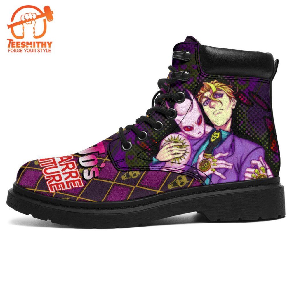 Yoshikage Kira Boots Custom JoJo’s Bizarre Adventure Shoes Fan