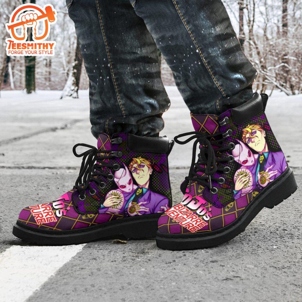 Yoshikage Kira Boots Custom JoJo’s Bizarre Adventure Shoes Fan