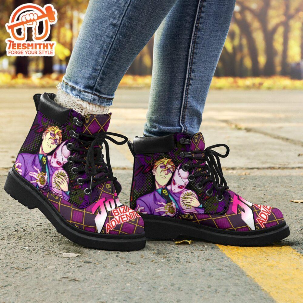 Yoshikage Kira Boots Custom JoJo’s Bizarre Adventure Shoes Fan