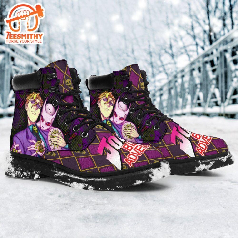 Yoshikage Kira Boots Custom JoJo’s Bizarre Adventure Shoes Fan