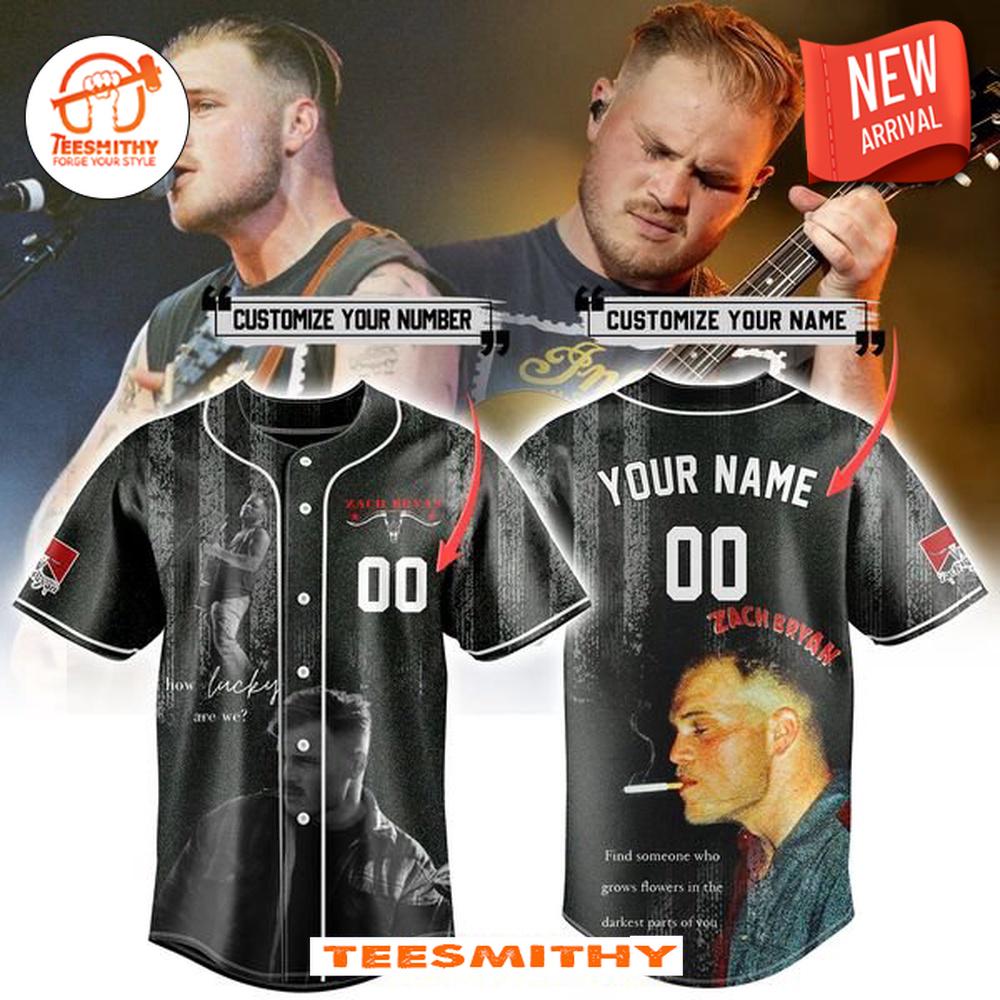 Zach Bryan How Lucky Are We Customize Baseball Jersey